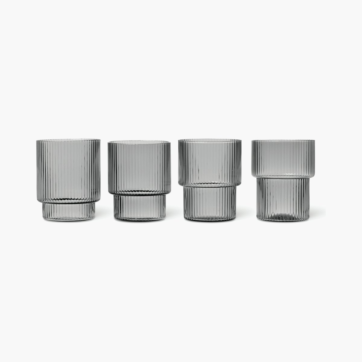 Ripple Glasses - Set of 4 Ripple Glasses - Set of 4