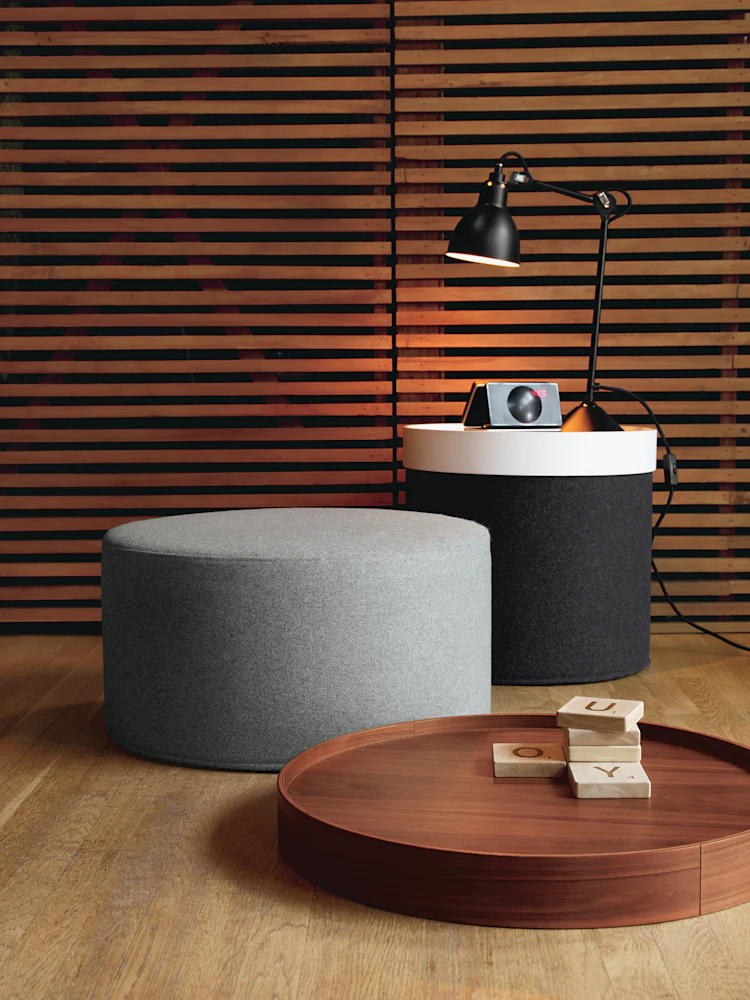 Drum Pouf, Wide – Design Within Reach Drum Pouf, Wide – Design Within Reach