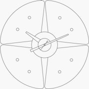 Nelson Petal Clock