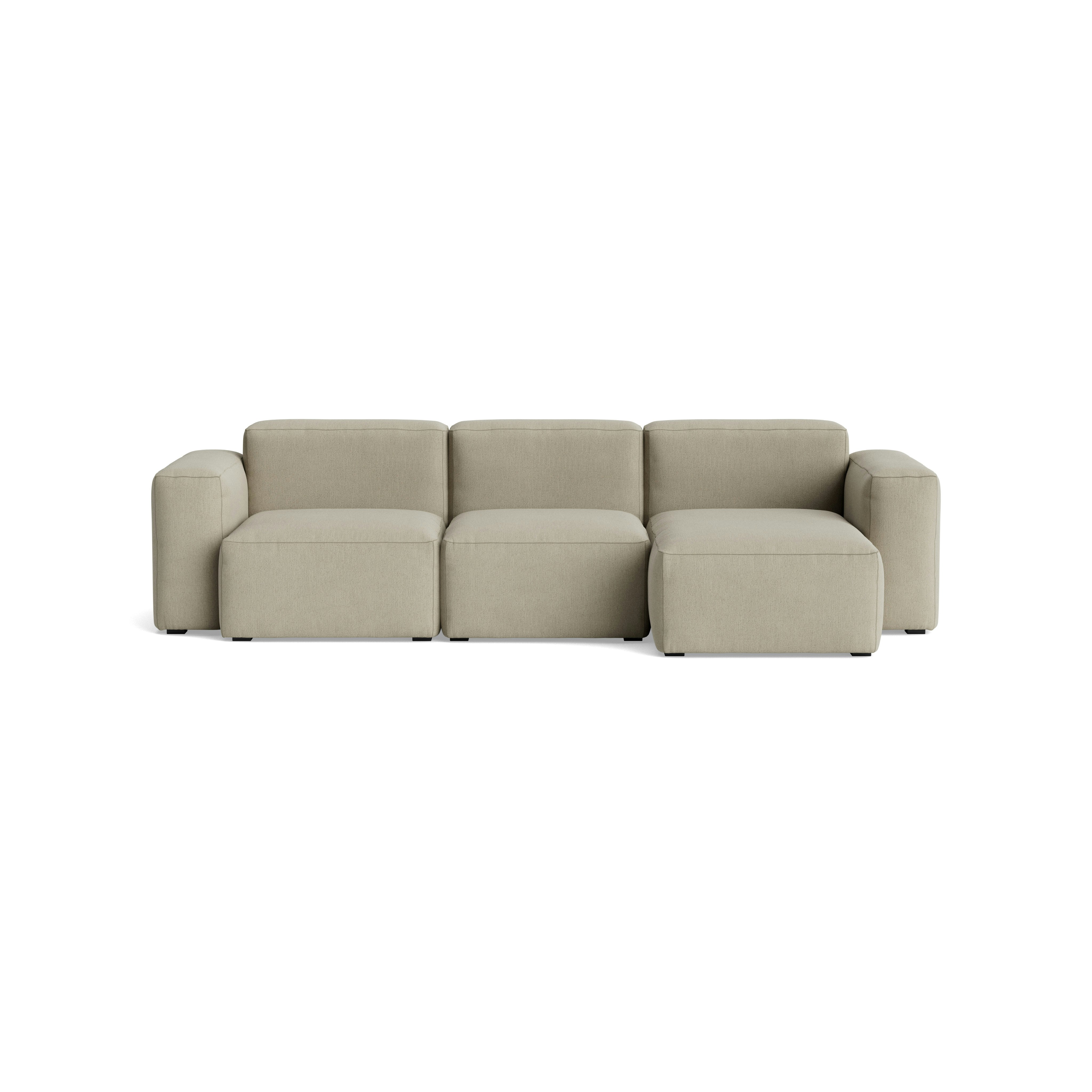 Mags SL Sectional with Narrow Chaise - Right, Pecora, Cream