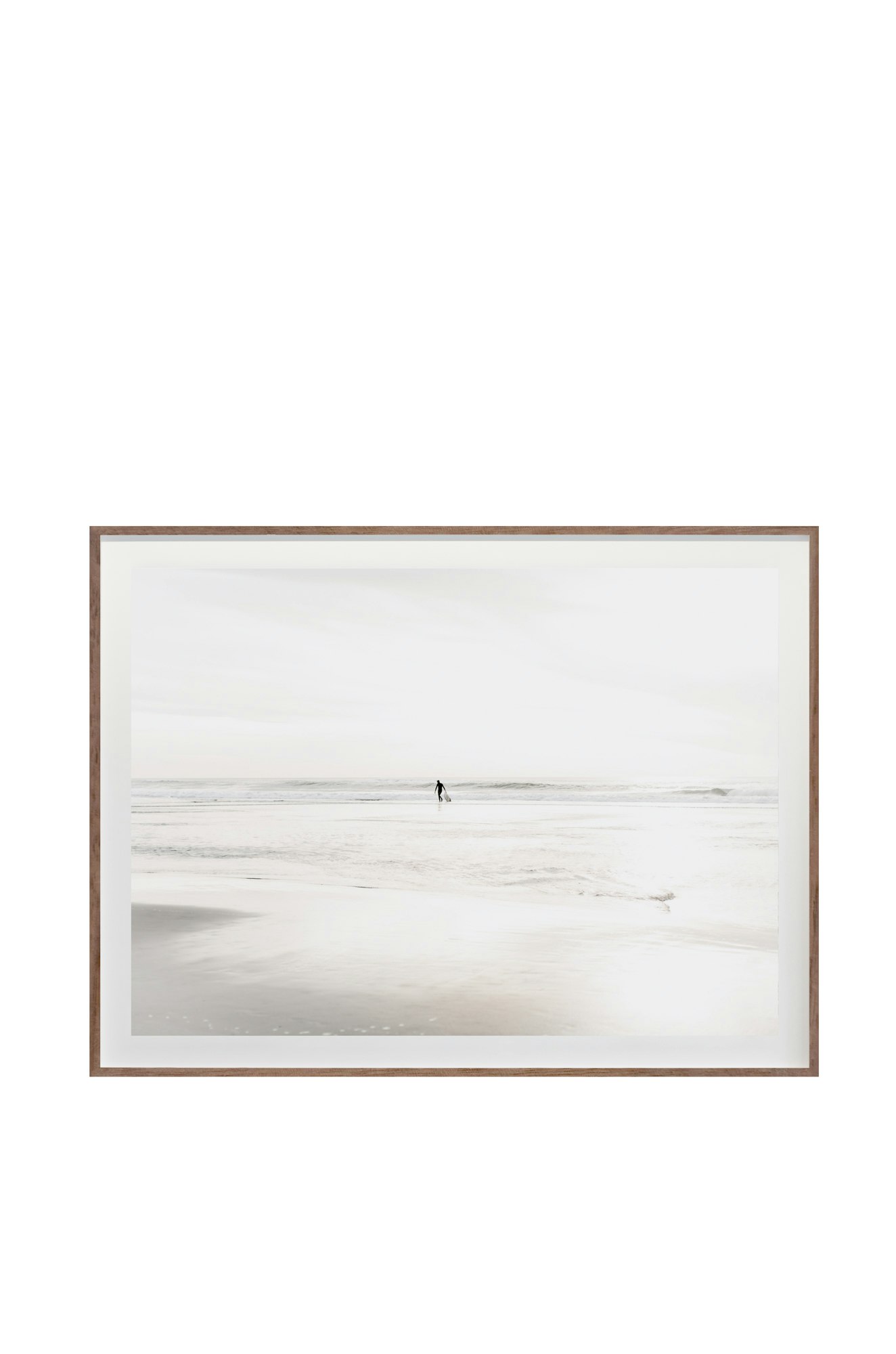 Surf No. 7259 by Cas Friese,  30 x 40,  Walnut Frame