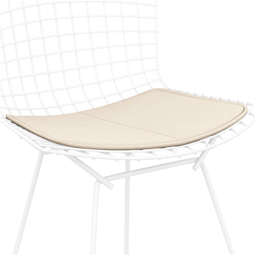 Bertoia Dining Seat Pad- Hourglass, Sandbar