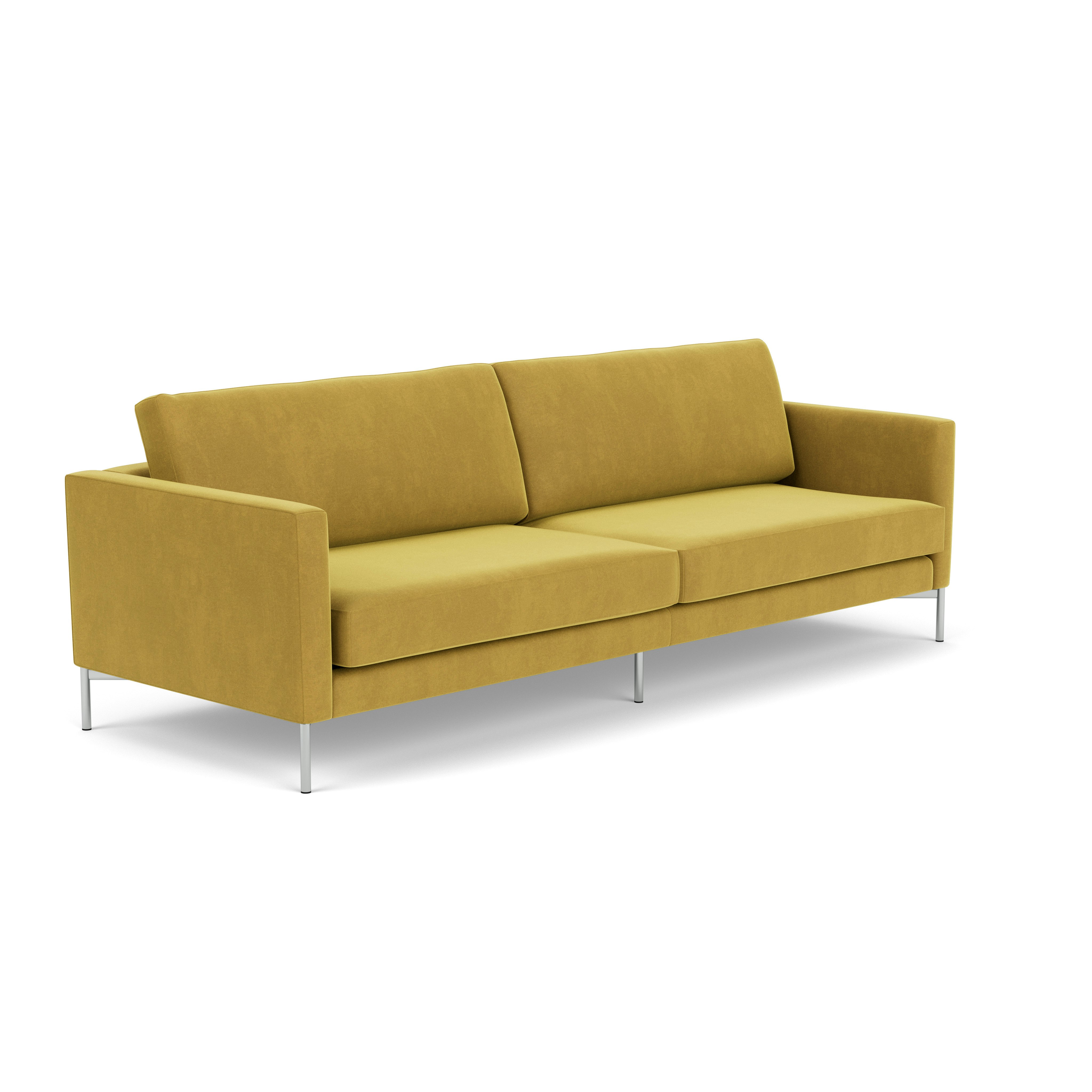 Divina Sofa - Sofa, Knoll Velvet, Amarillo