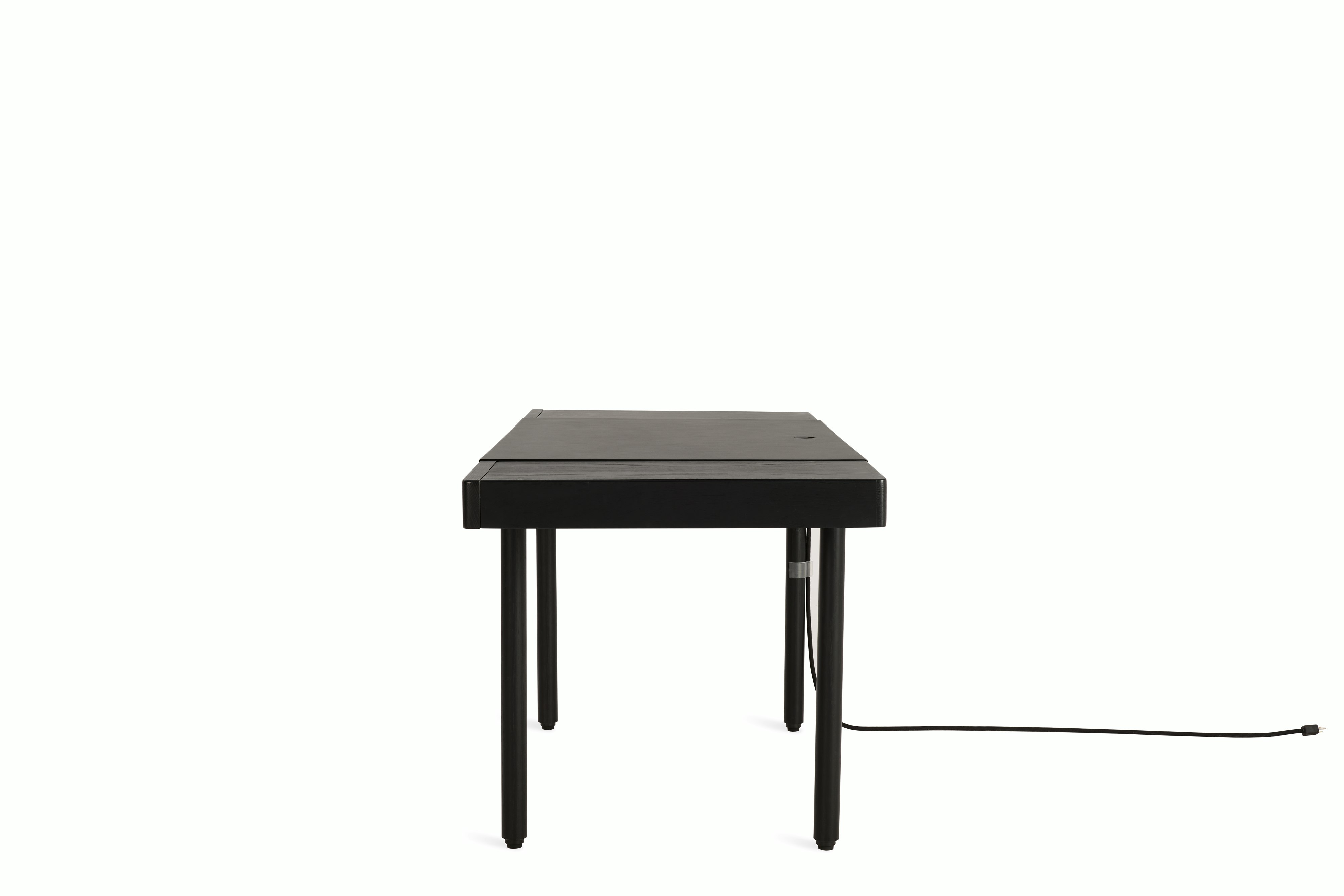 Leatherwrap Sit-to-Stand Desk