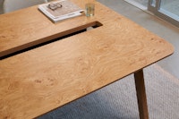 Rockwell Unscripted Sawhorse Workbench detail Pippy Oak