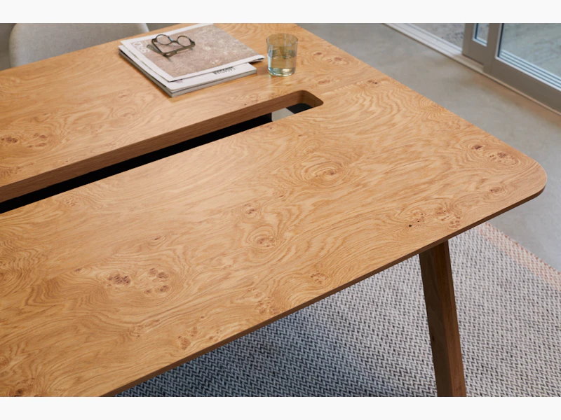 Rockwell Unscripted Sawhorse Workbench detail Pippy Oak