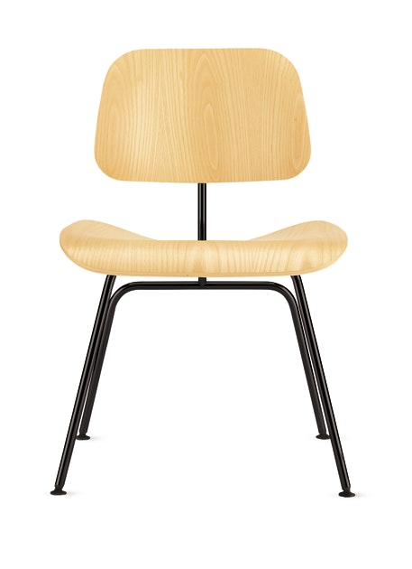 Eames Molded Plywood Dining Chair Metal Base (DCM)