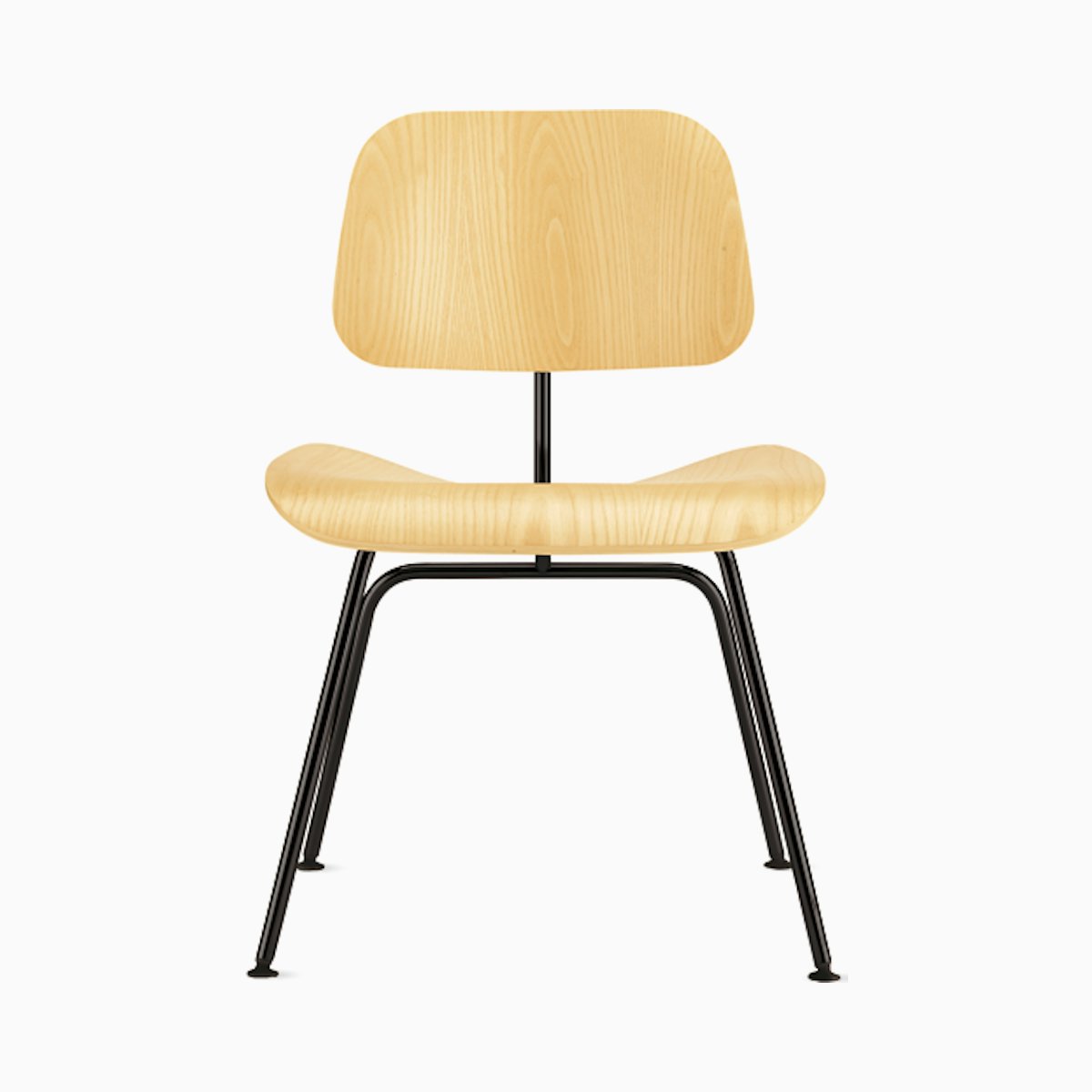 Eames Molded Plywood Dining Chair Metal Base (DCM) Eames Molded Plywood Dining Chair Metal Base (DCM), Non Upholstered