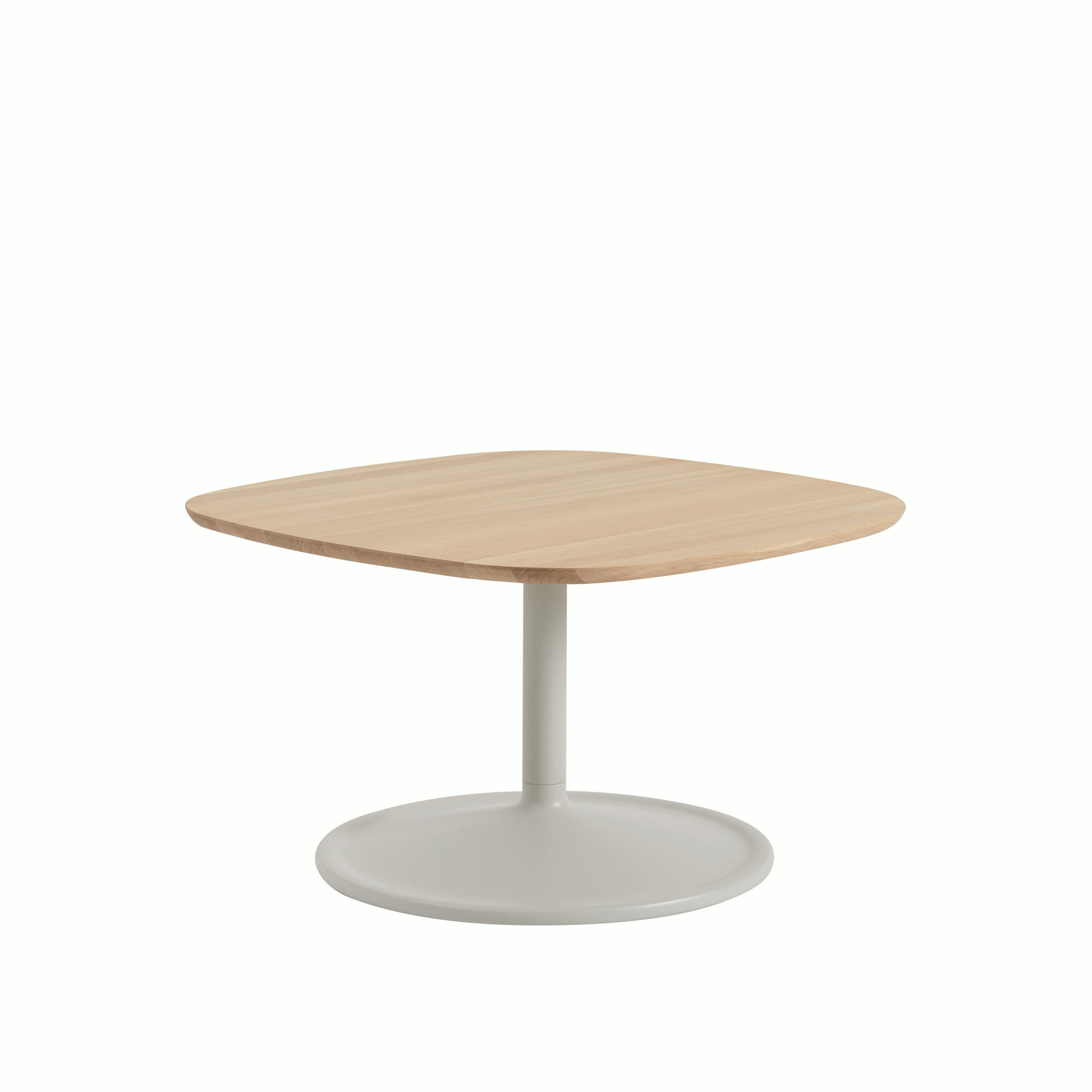 Soft coffee table 70x70 h42 solid oak grey muuto 5000x5000 hi res
