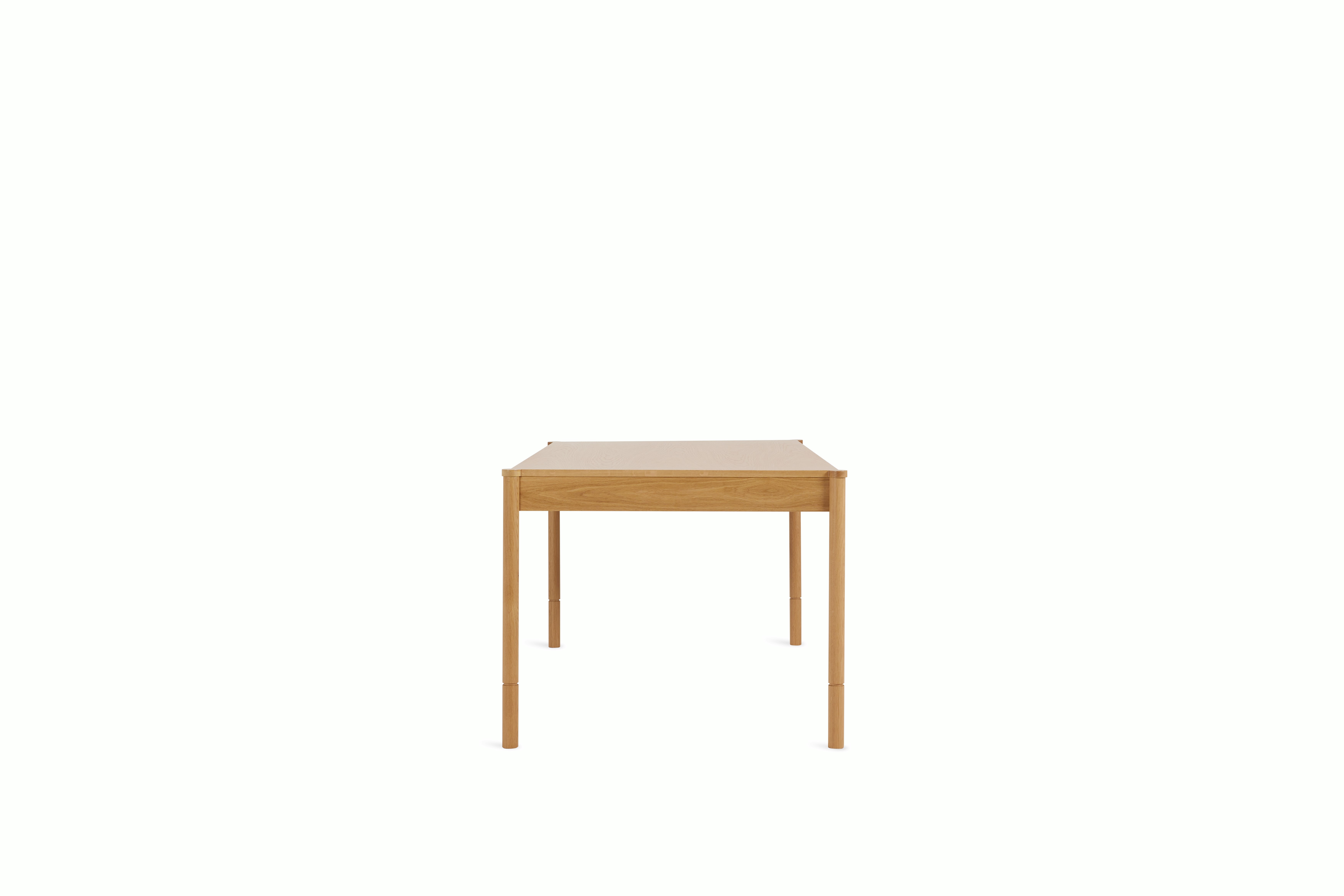 Morrison Dining Table - 76",  Veneer,  Oak