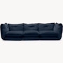 Pillo Sofa -  Three Seater, Standard, Utopia, Atlantic