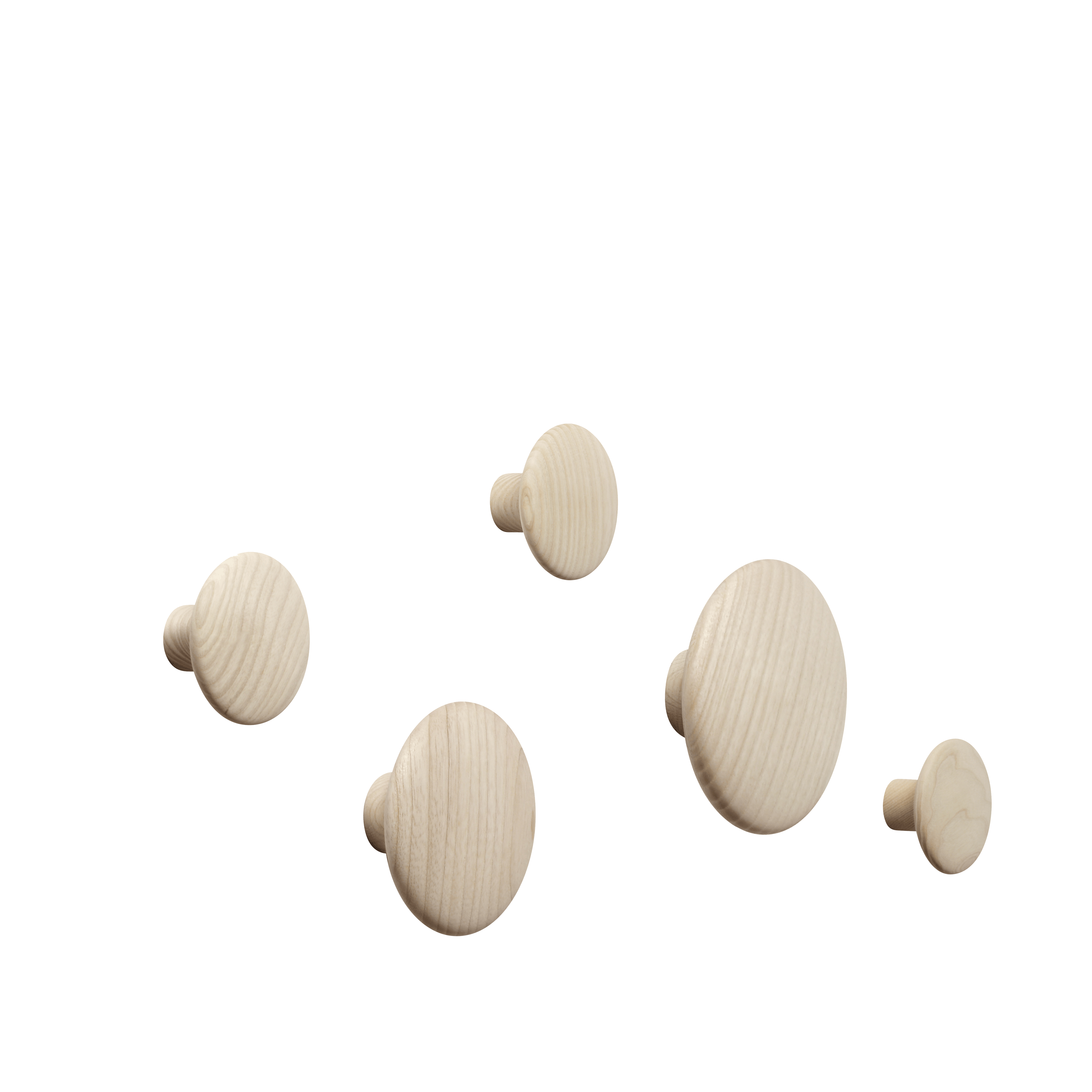 Coat Rack Dots (Set of 5)