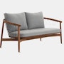 Crosshatch Settee