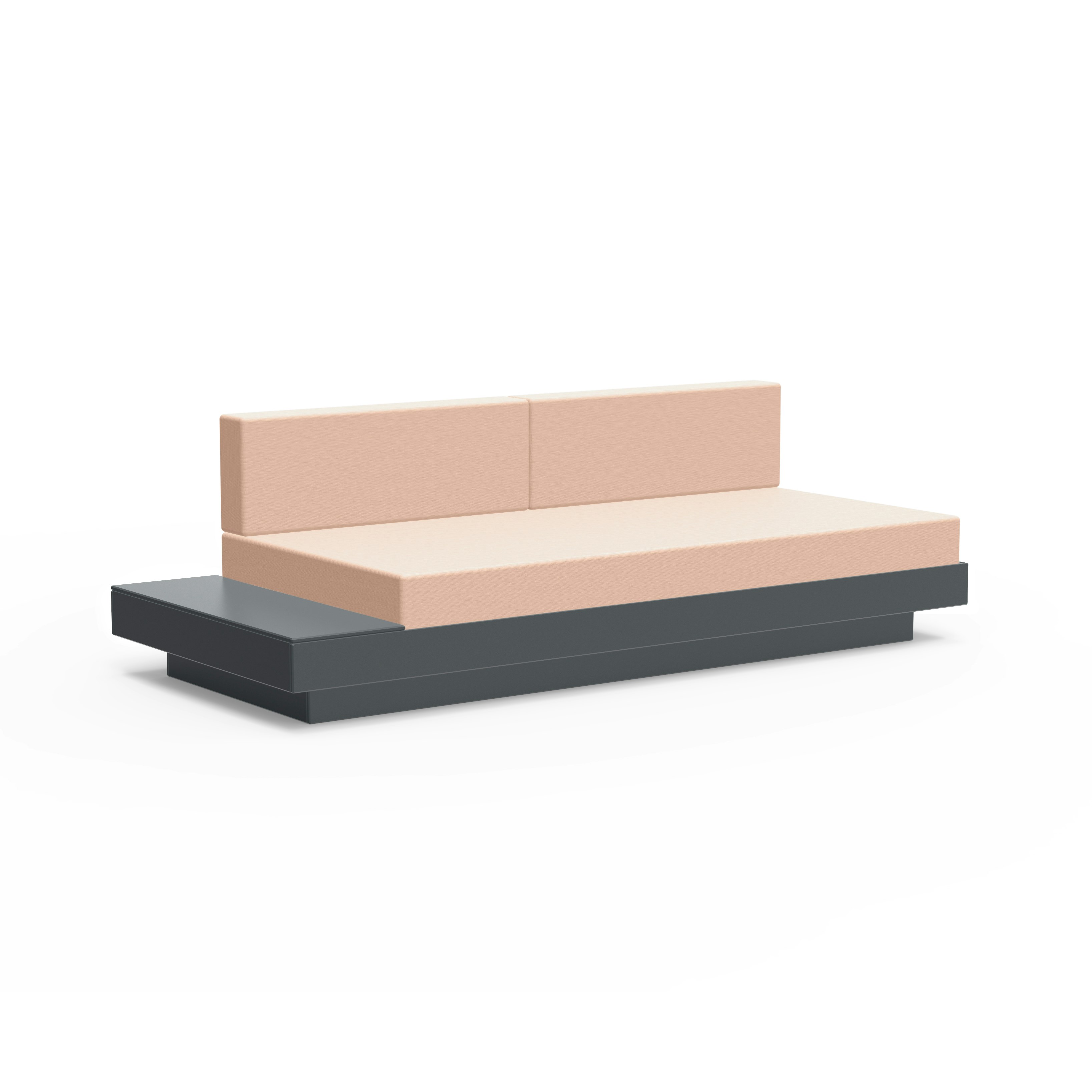 Platform One Sofa with Tables