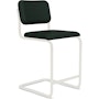 Cesca Fully Upholstered Stool  Cesca Upholstered Counter Height Stool