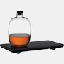 Malt Set - Whiskey Bottle with Wooden Tray - Small