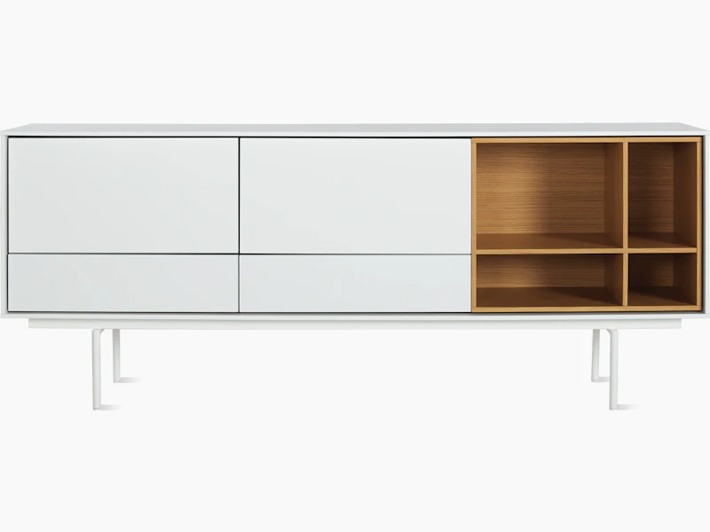 Aura Credenza Four Leg Base
