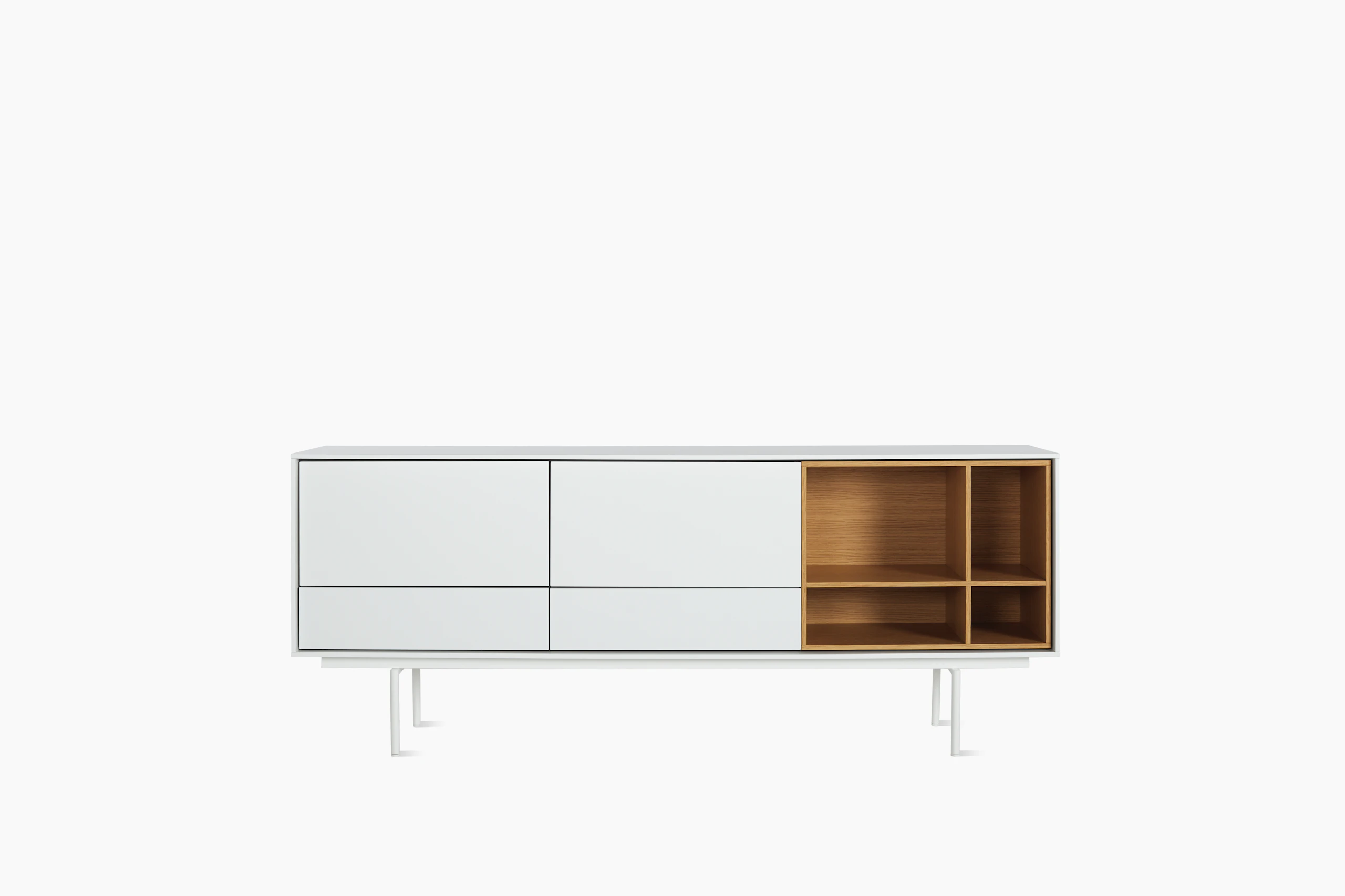 Aura Credenza Four Leg Base
