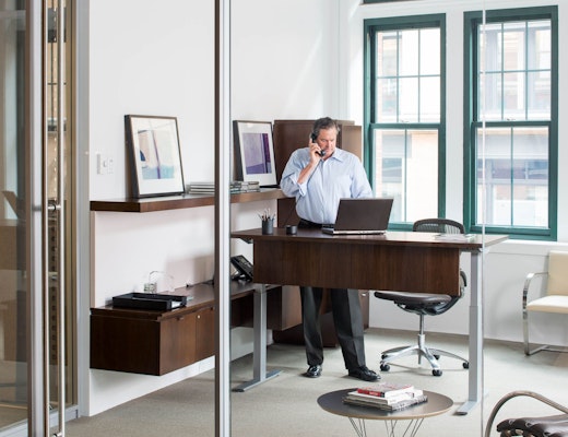 Tone Height-Adjustable Table Knoll sit to stand Tone Height-Adjustable Table