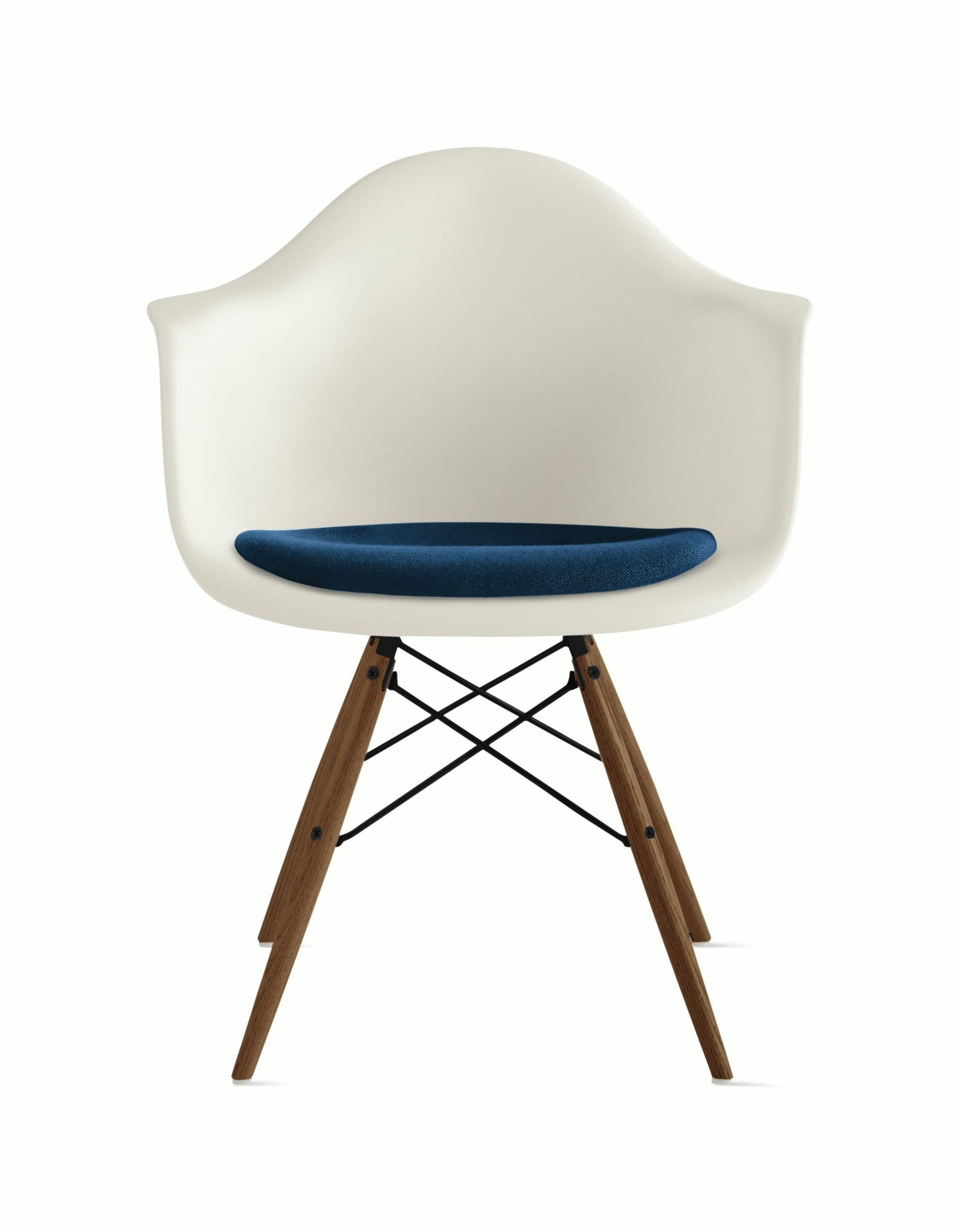 Eames Shell Armchair with Seat Pad (DWR)