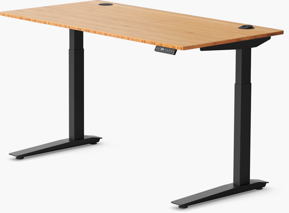 Jarvis Bamboo Standing Desk, Rectangle