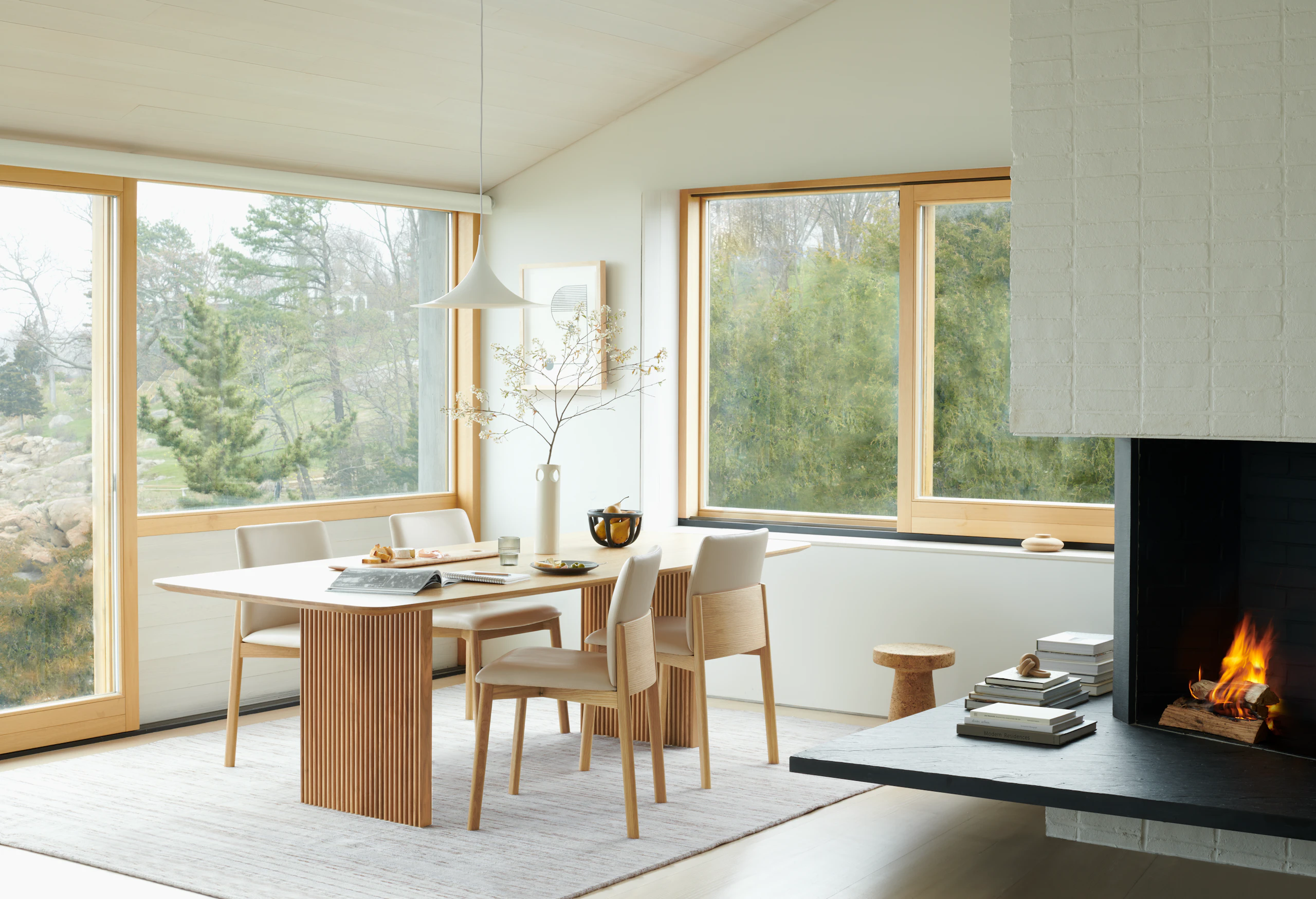 Ten Table and Contour Chairs