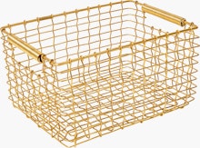 Korbo Handmade Rectangle Wire Basket
