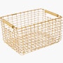 Korbo Handmade Rectangle Wire Basket Korbo Handmade Rectangle Wire Basket
