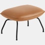Doze ottoman refine leather cognac anthracite black Muuto 5000x5000 hi res
