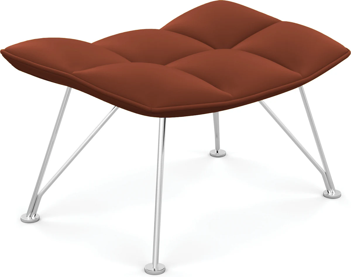 Jehs and Laub Ottoman, Leather by Knoll