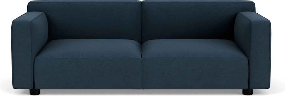 Barber Osgerby Sofa - Three Seater, Hourglass, Indigo, Jet Black