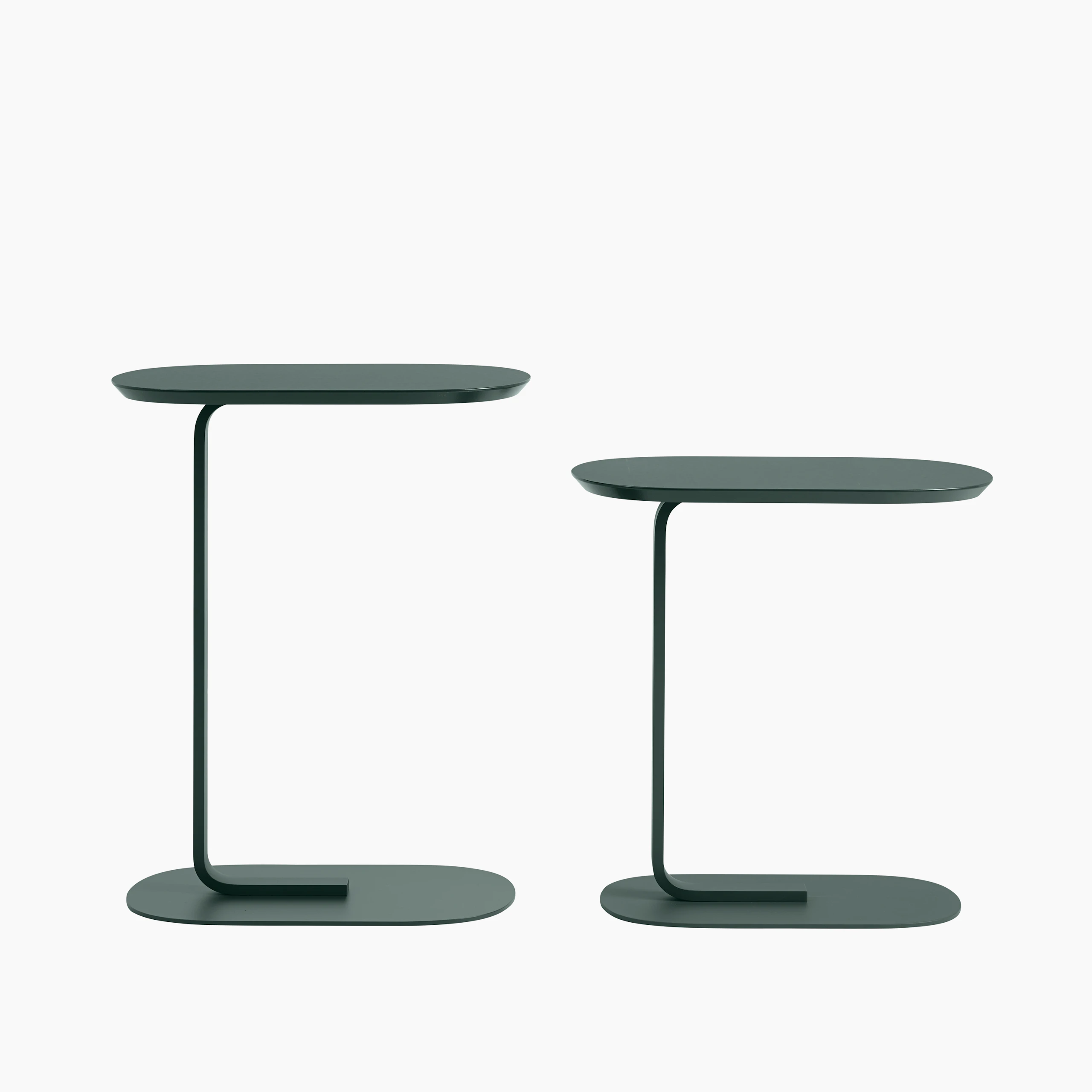 Relate side table h73 h60 dark green group Muuto 5000x5000 hi res