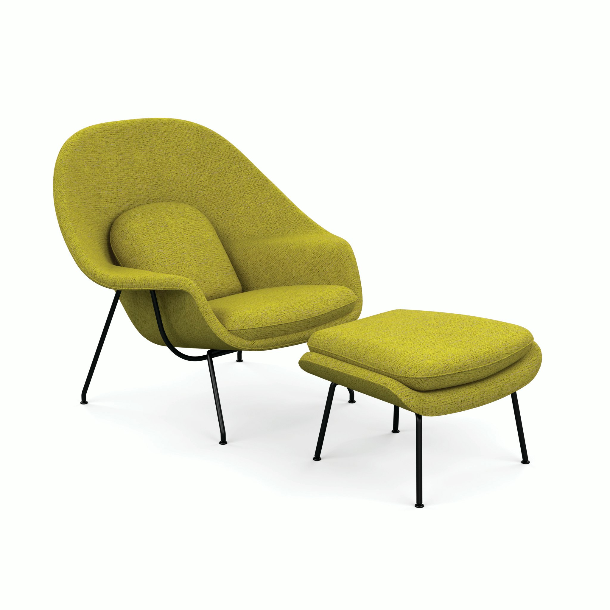 Womb Chair and Ottoman