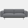 In Situ Modular Sofa- 2 Seater Sofa,  Configuration 1,  Ocean,  80 Asphalt