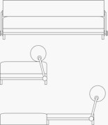 Twilight Sleeper Sofa Design Within Reach