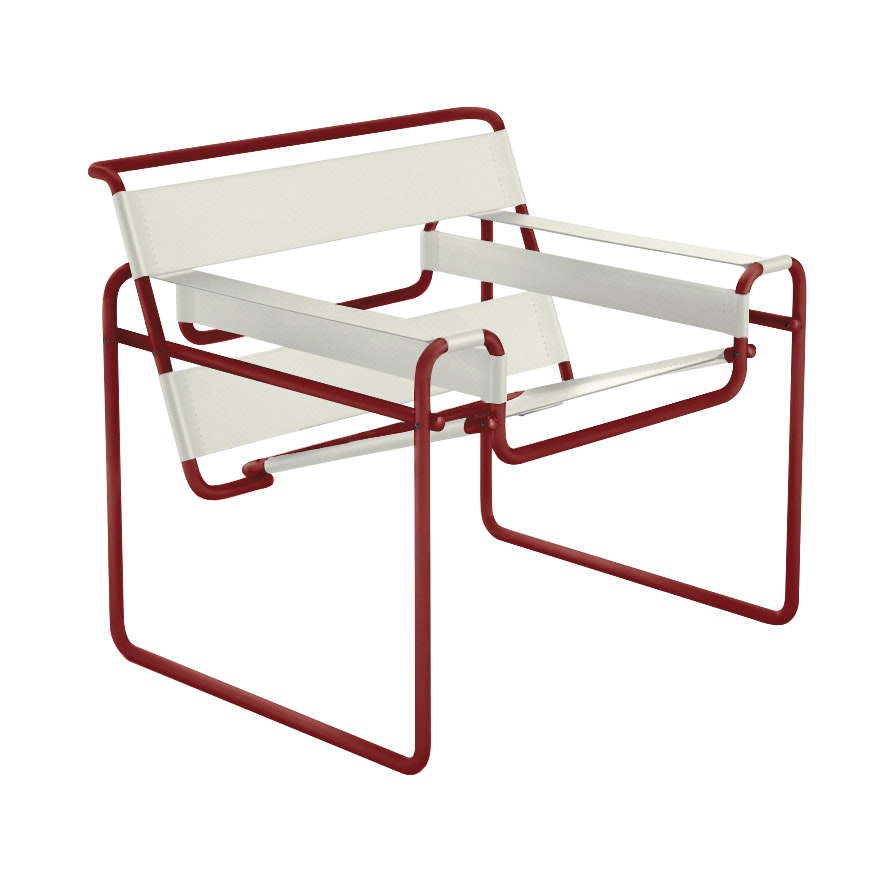 Wassily Chair - cream,  dark