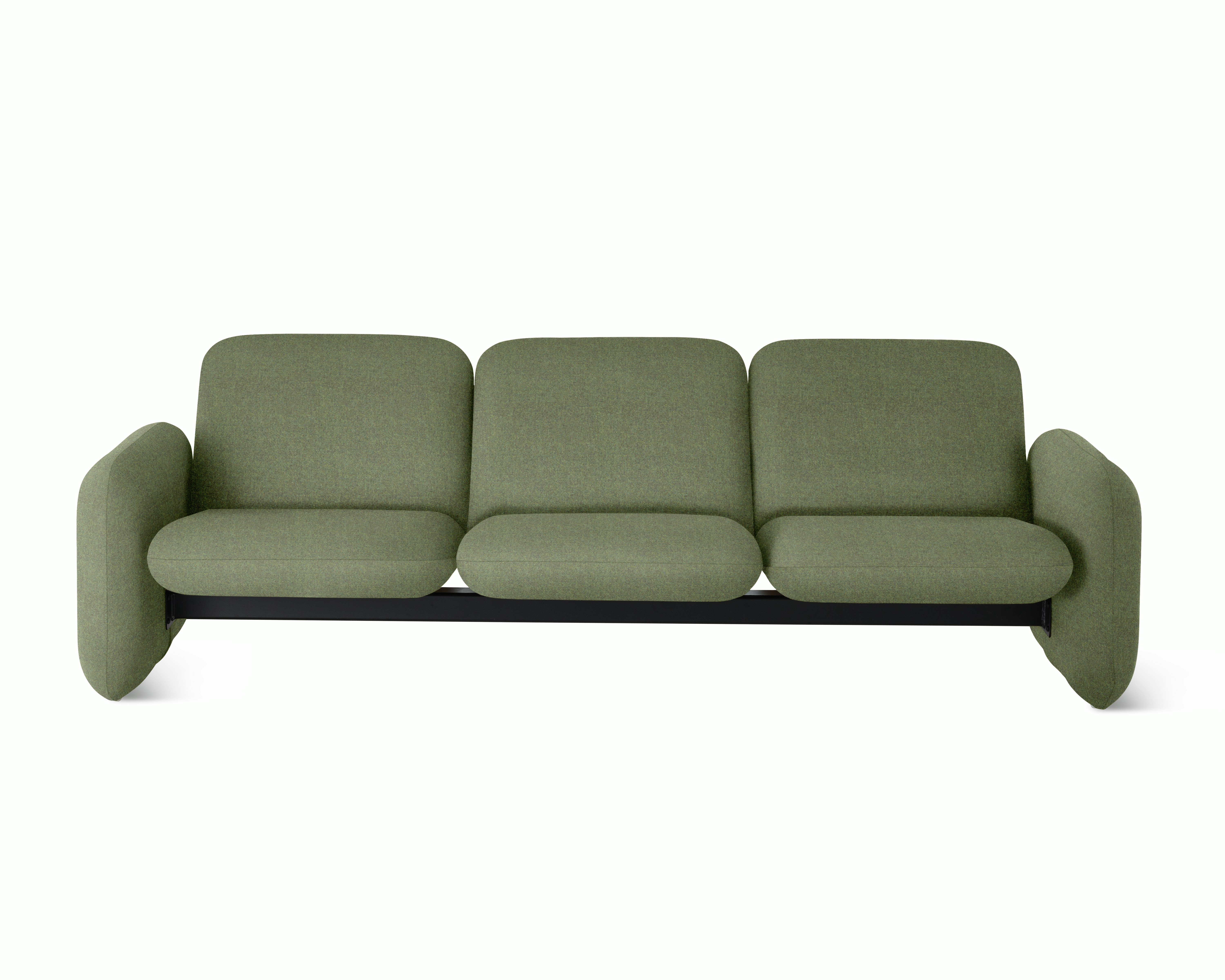 Wilkes Modular Group Three Seat Sofa - Beck,  Woodlet 030