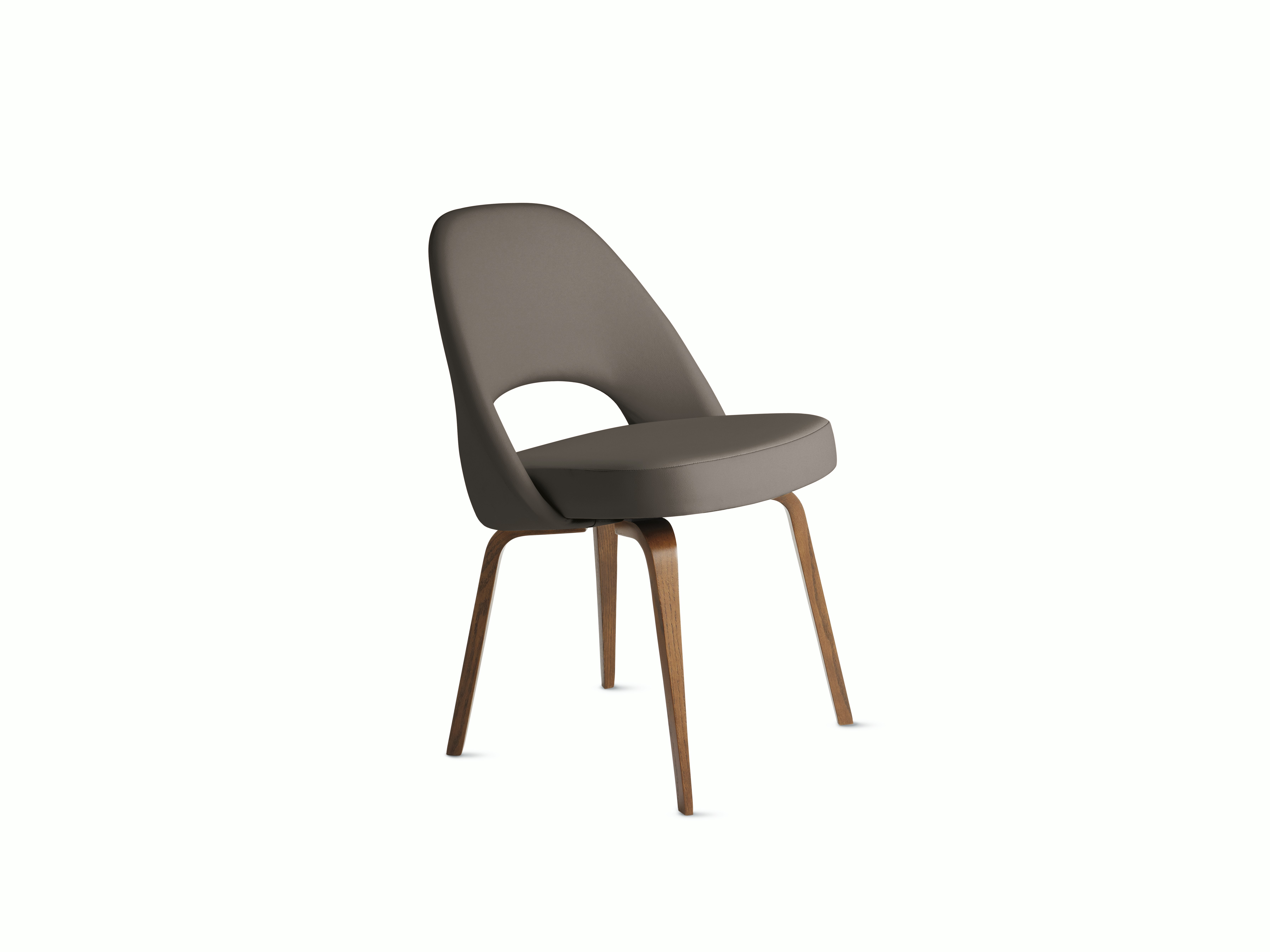 Saarinen Executive Side Chair with Wood Legs