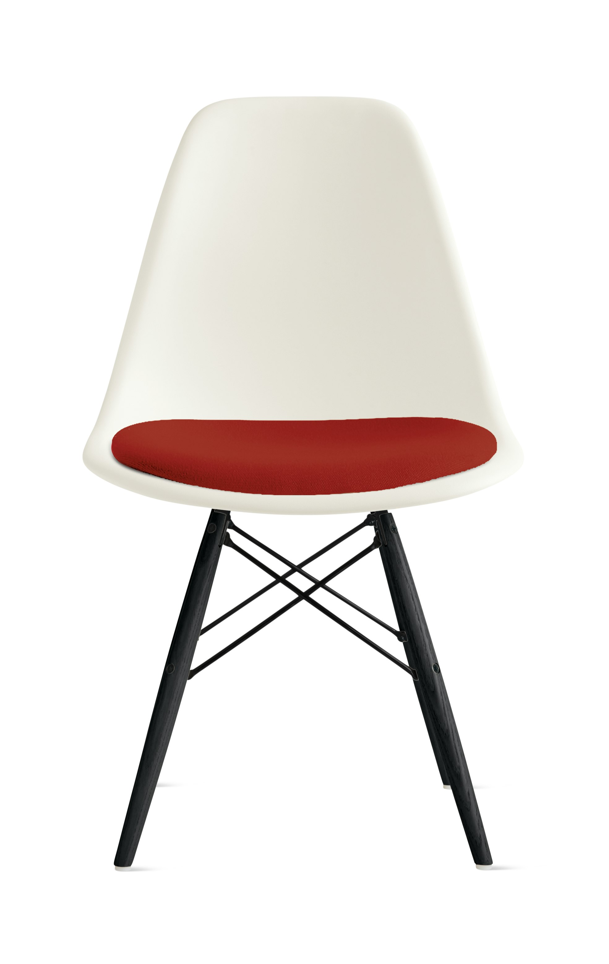 Eames Recycled Plastic Side Chair with Seat Pad