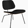 Eames Molded Plywood Lounge Chair Metal Base (LCM) Eames Molded Plywood Lounge Chair Metal Base (LCM), Upholstered