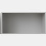 Mini Stacked Storage Boxes - Large,  Light Grey