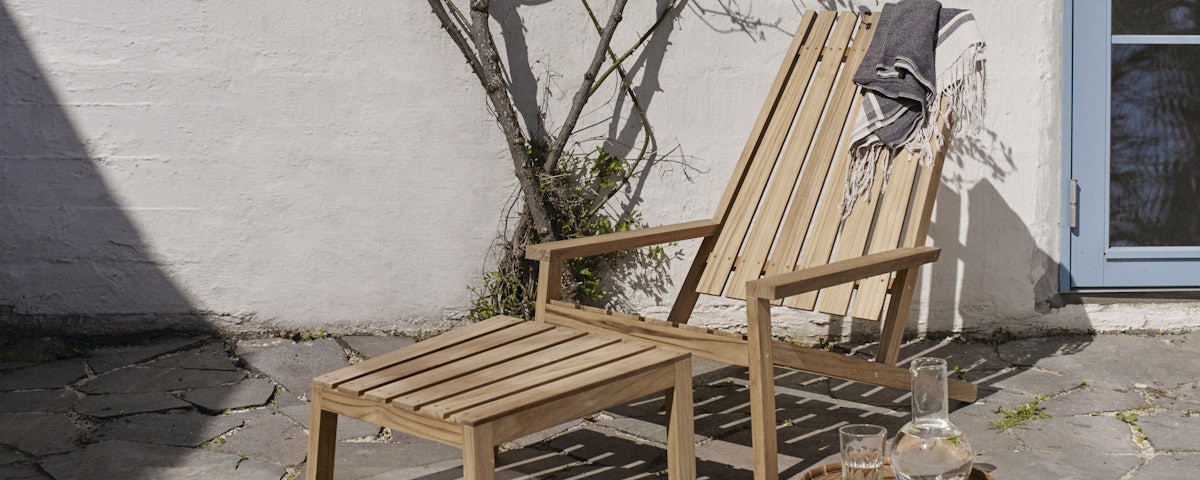 Between Lines Deck Chair