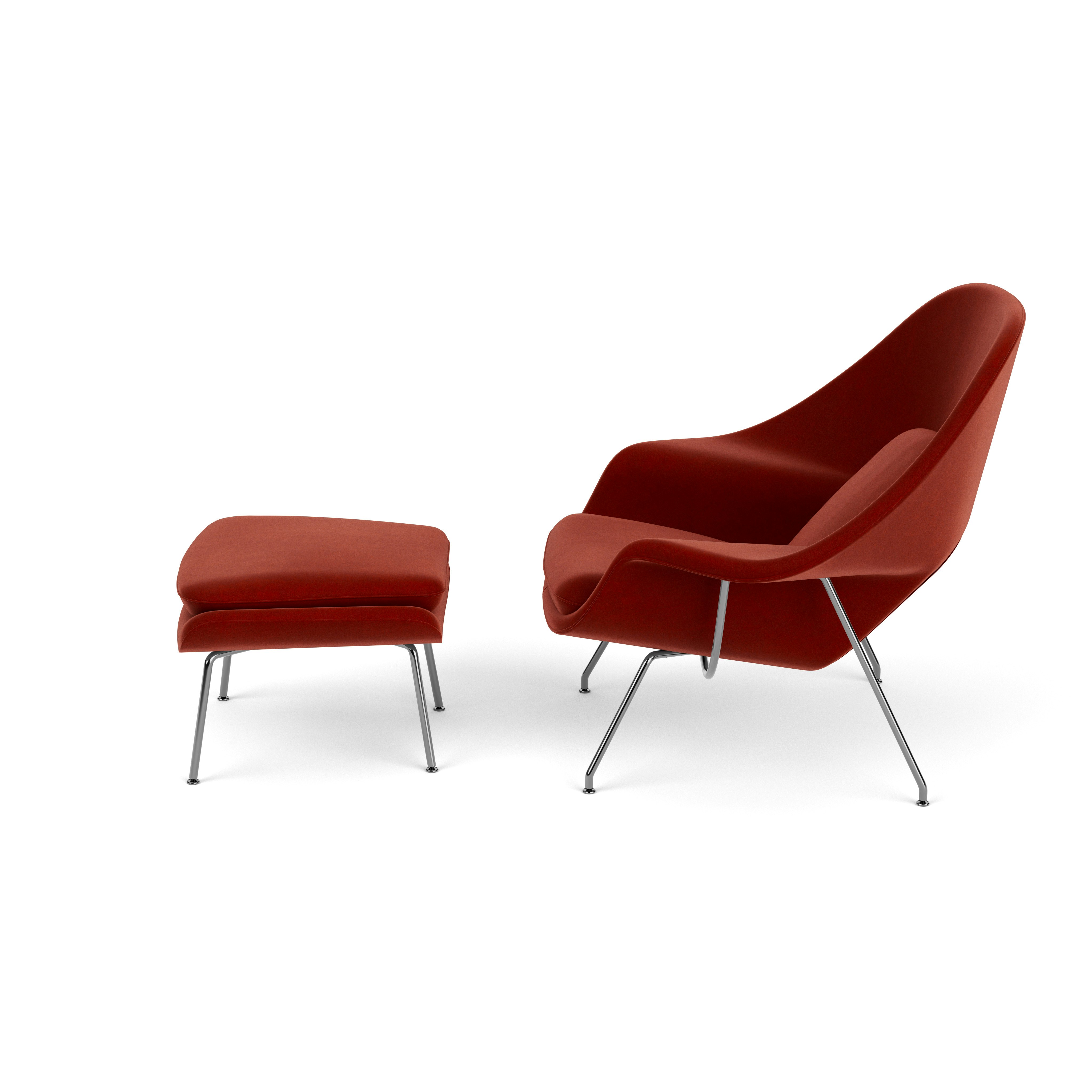 Womb Chair and Ottoman