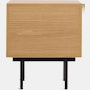 Elemental Bedside Table - white-oak
