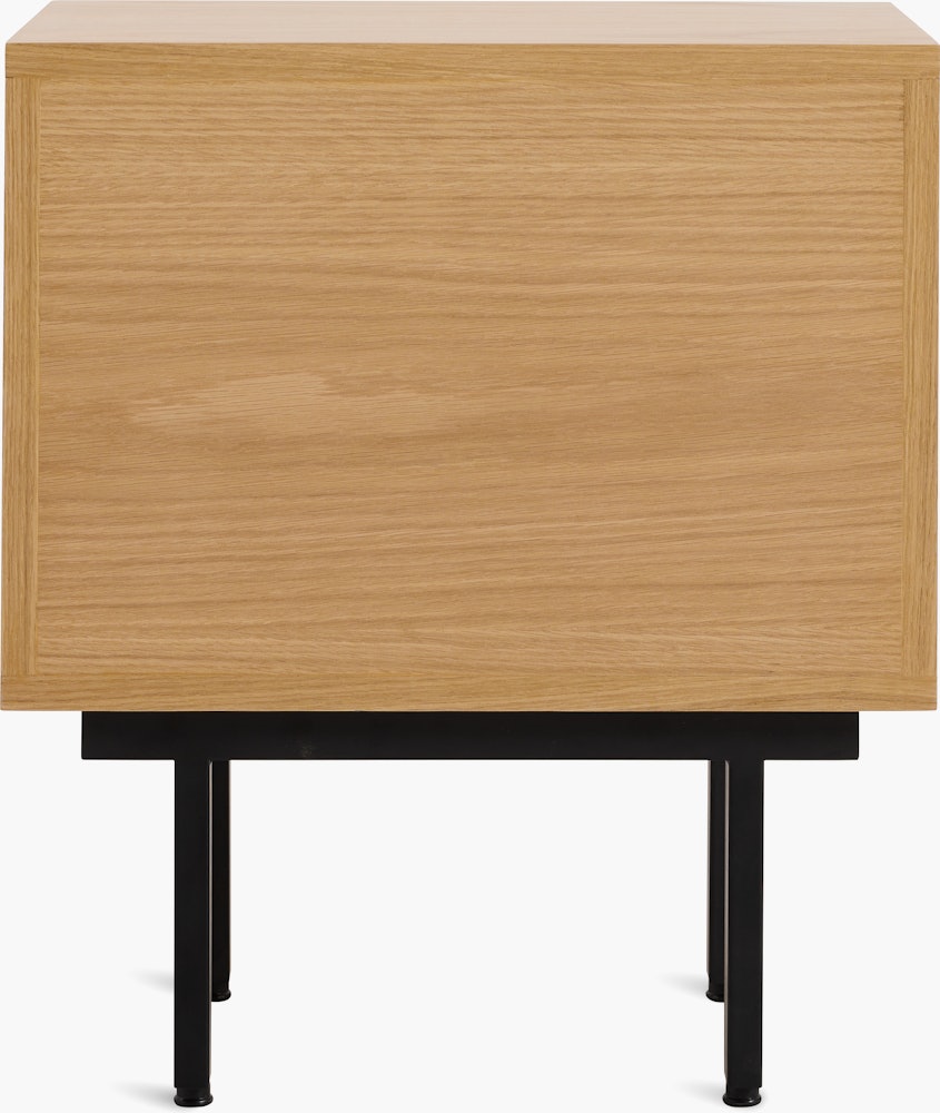 Elemental Bedside Table - white-oak