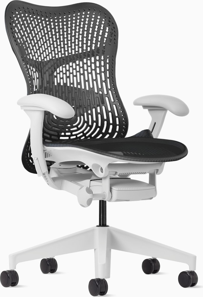 Mirra 2Chair in Alpine with Graphite Triflex suspension