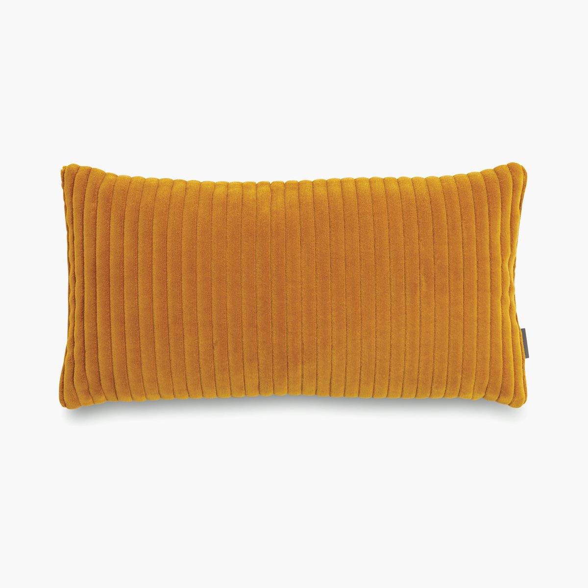 Wide Corduroy Lumbar Throw Pillow