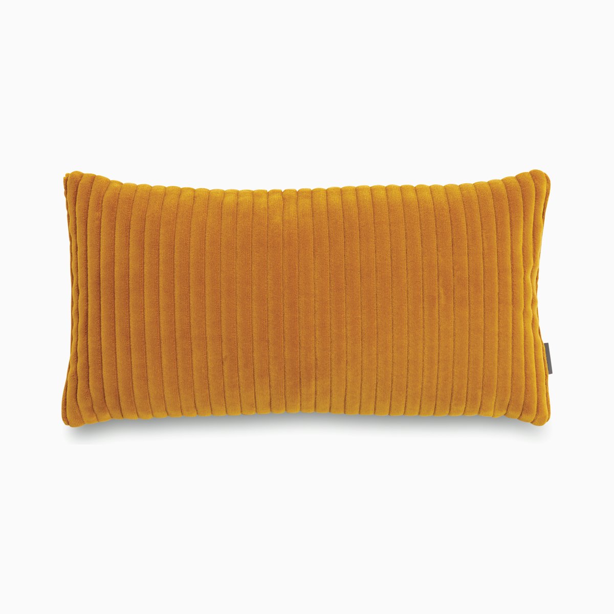 Wide Corduroy Lumbar Throw Pillow