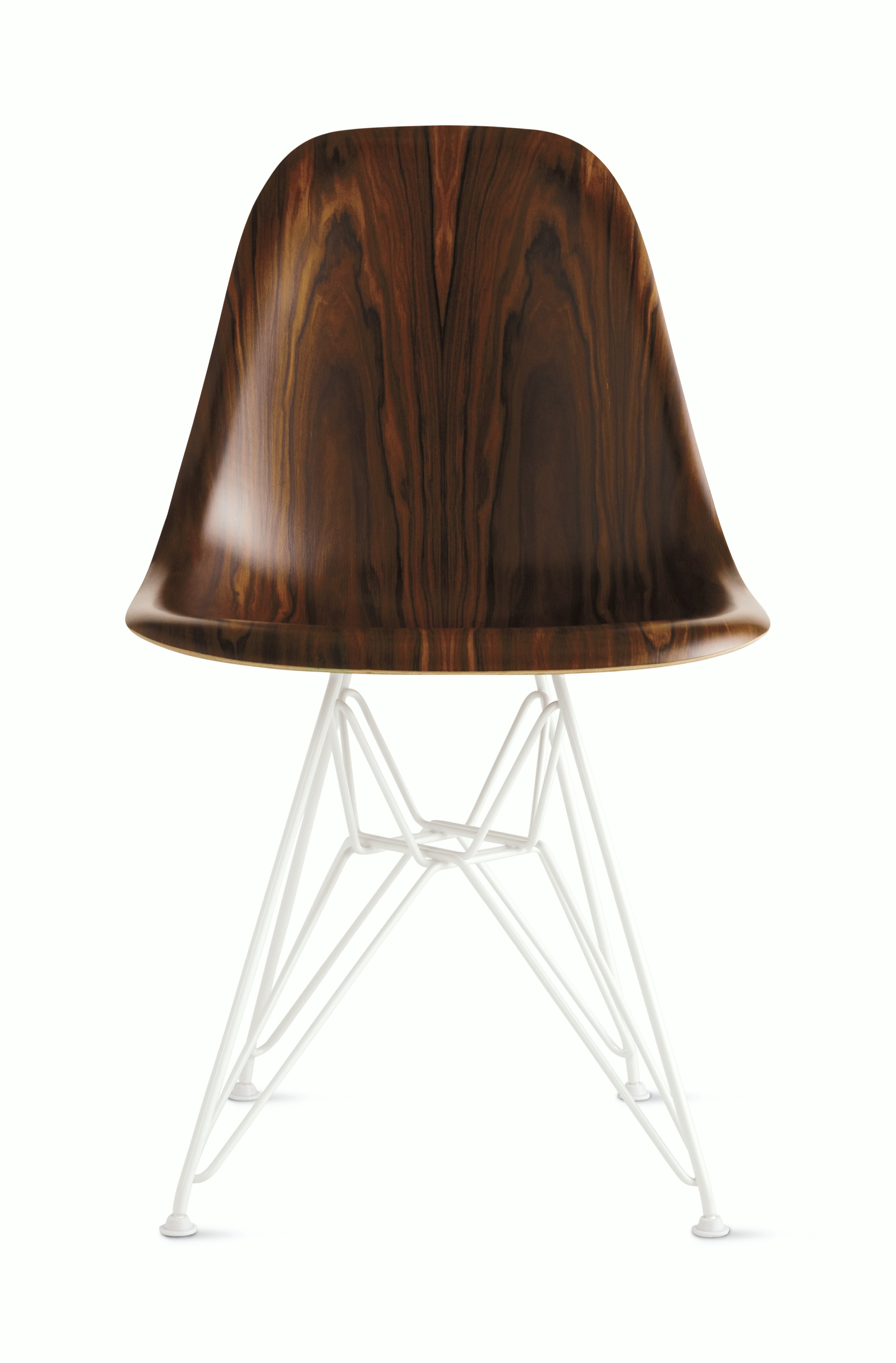 Eames Molded Wood Wire-Base Side Chair (DWSR)