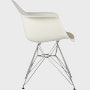 Eames Molded Plastic Armchair with Seat Pad